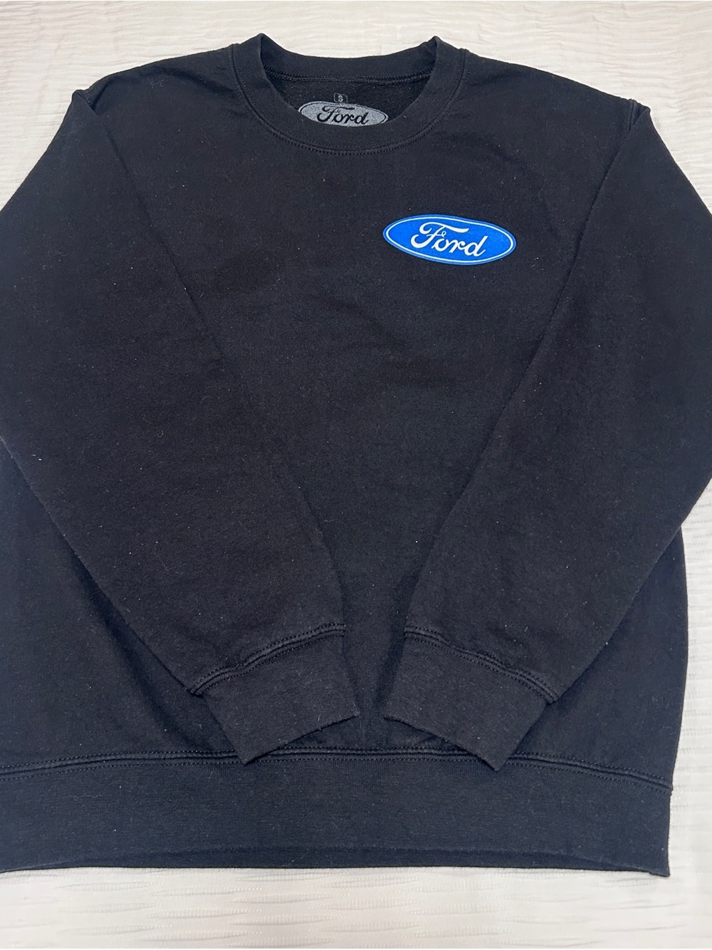 Ford Mustang Black Sweatshirt Crewneck S
